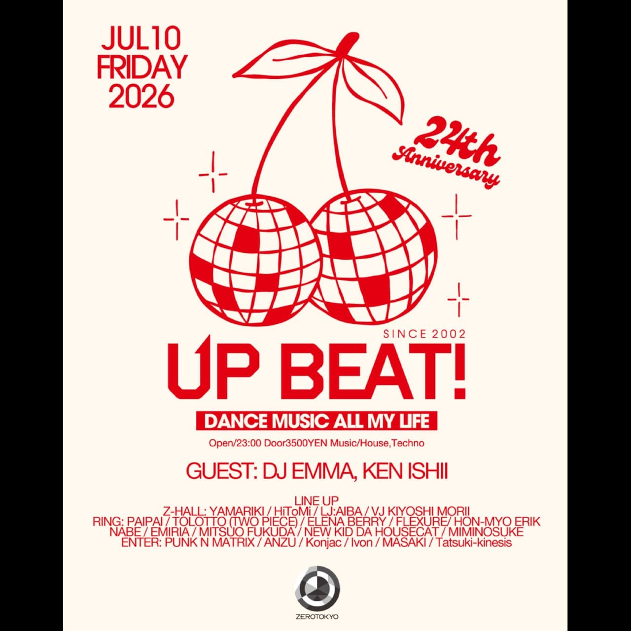 UP BEAT! 24th Anniversary