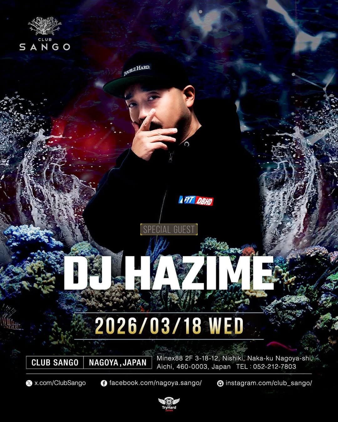 DJ HAZIME at Club Sango
