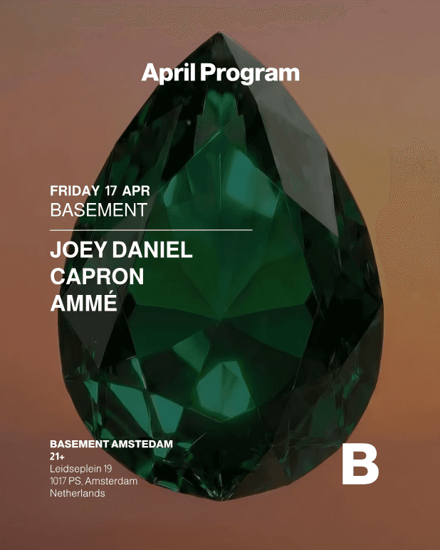 Basement PRESENTS | Joey Daniel - Capron - Ammé