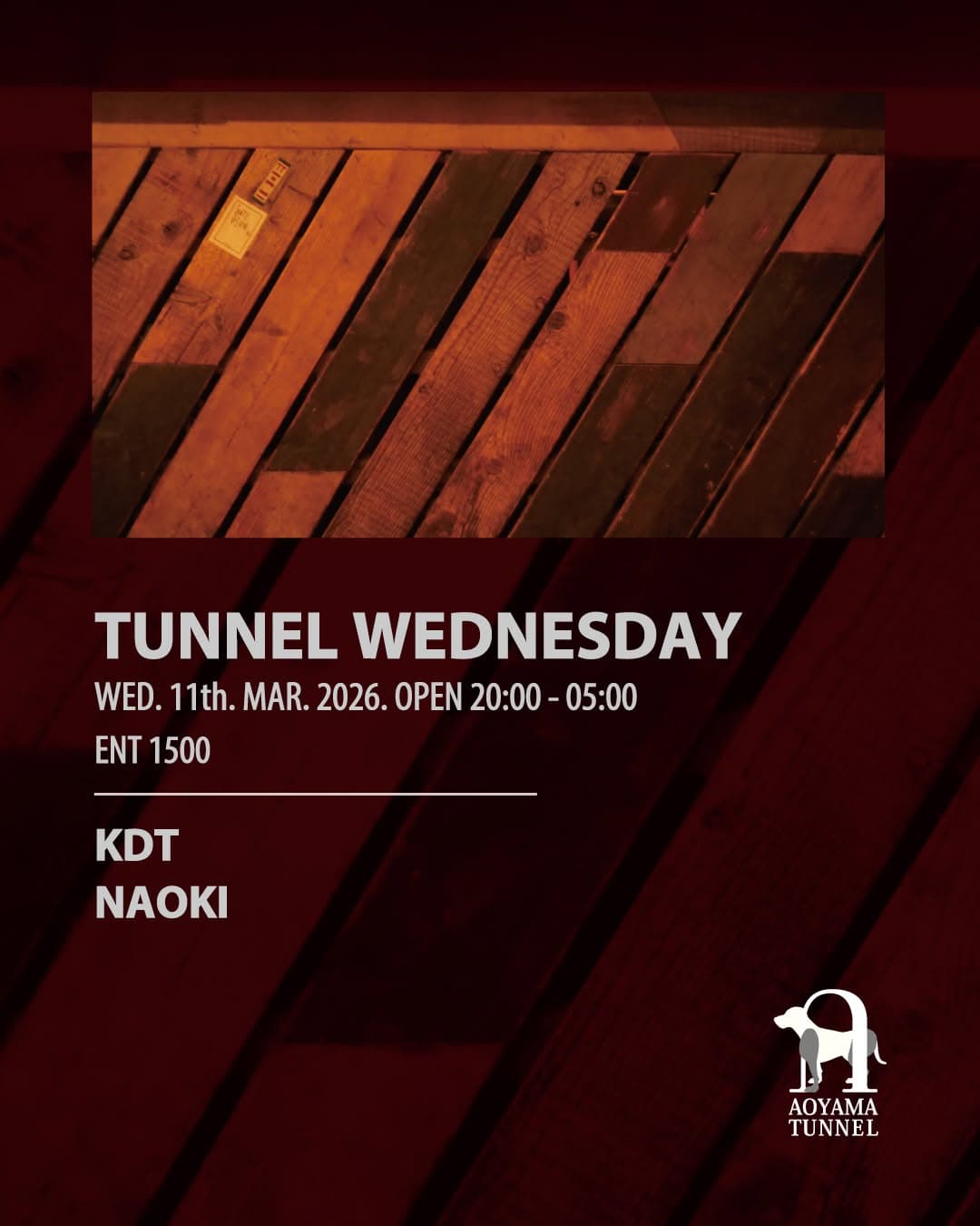 TUNNEL & RED BAR Night