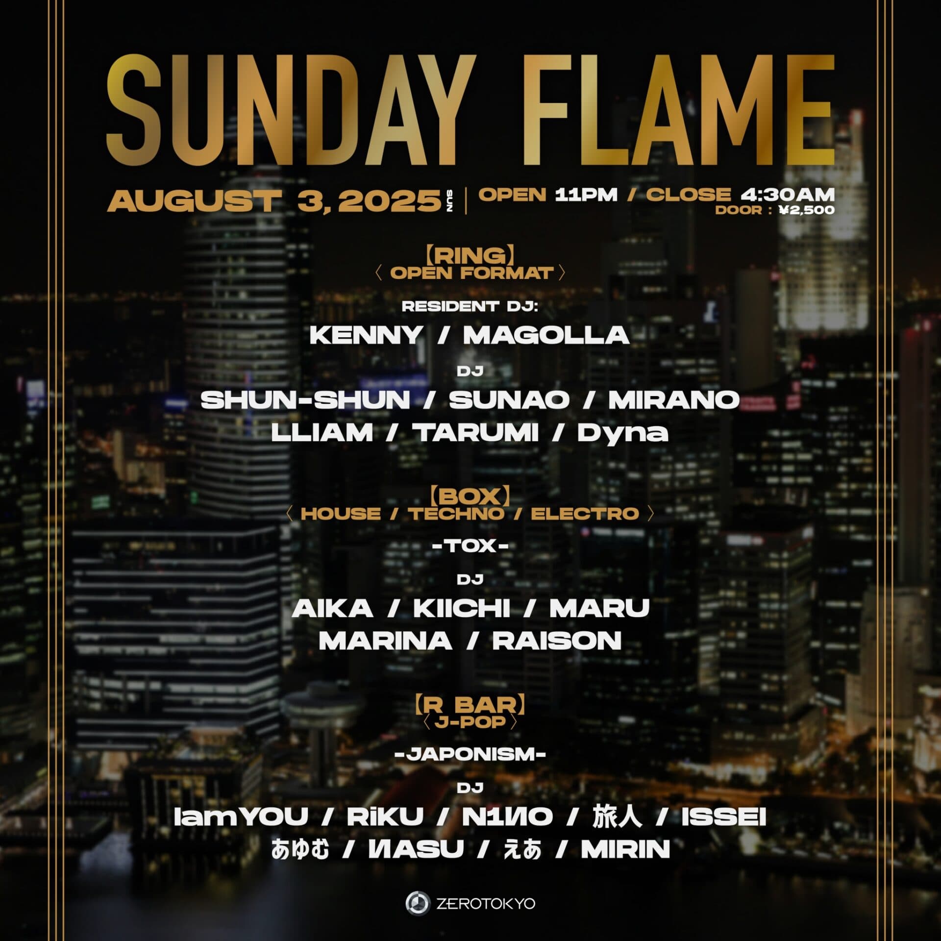 SUNDAY FLAME