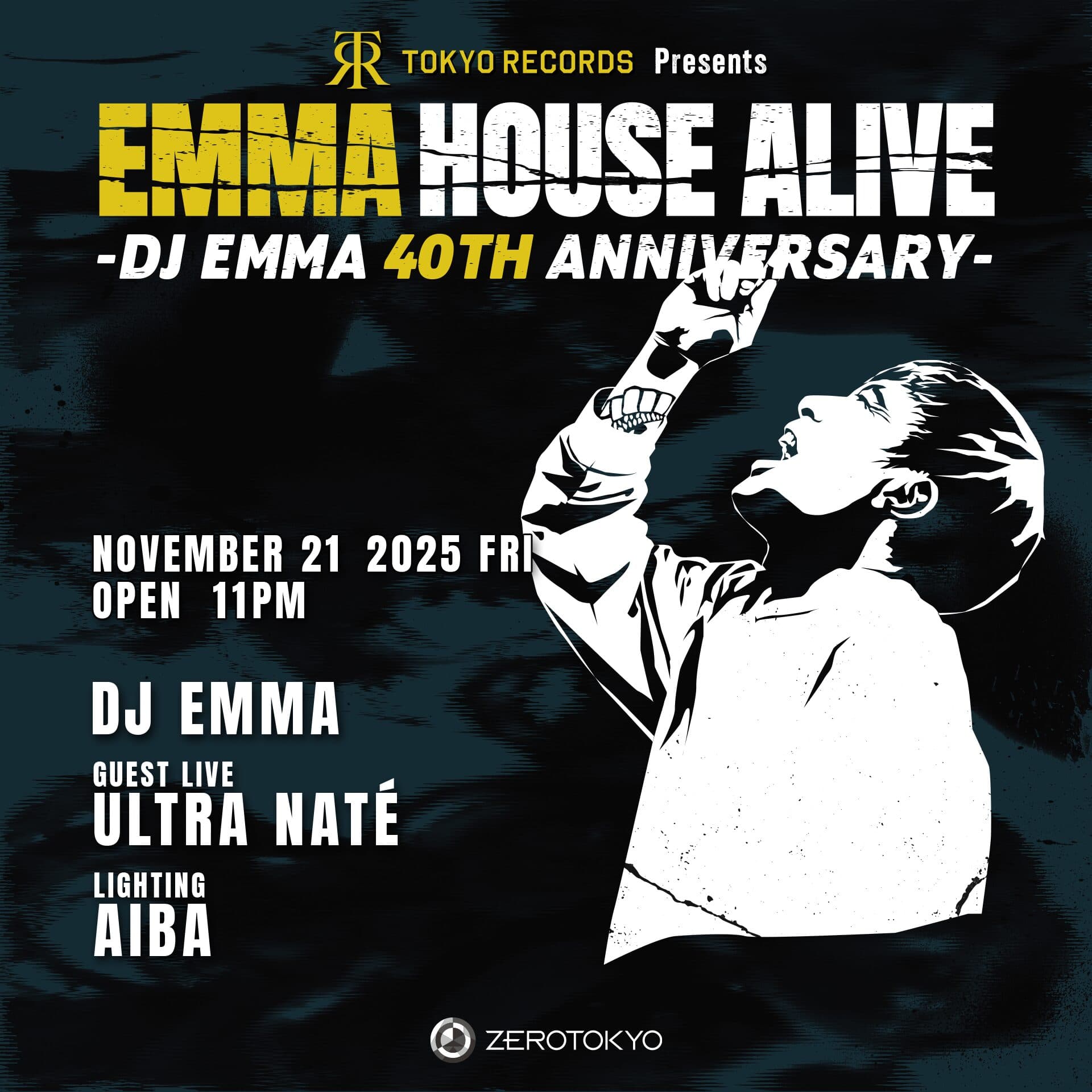 TOKYO-RECORDS-PRESENTS-EMMA-HOUSE-ALIVE-DJ-EMMA-40TH-ANNIVERSARY