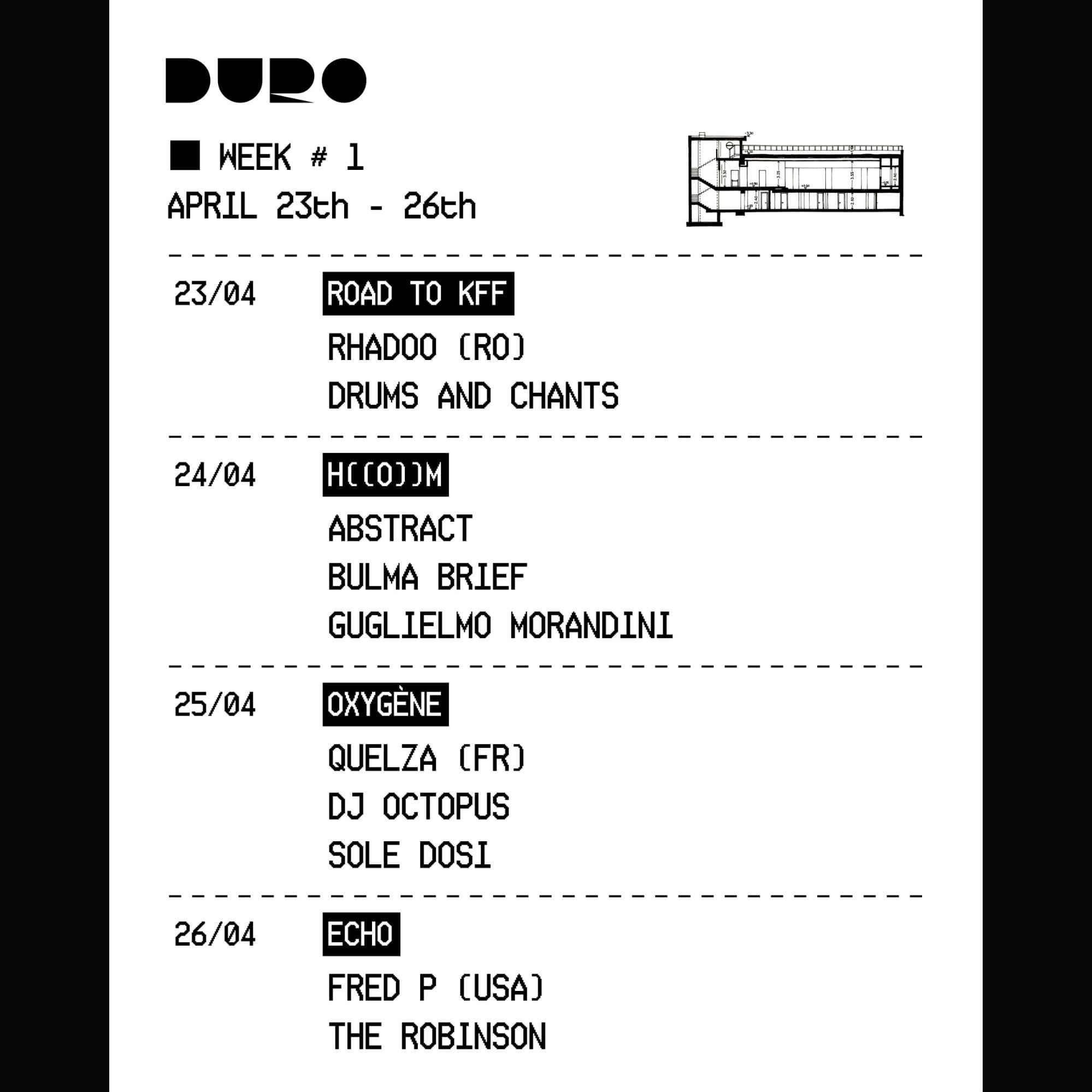 DURO Opening Week