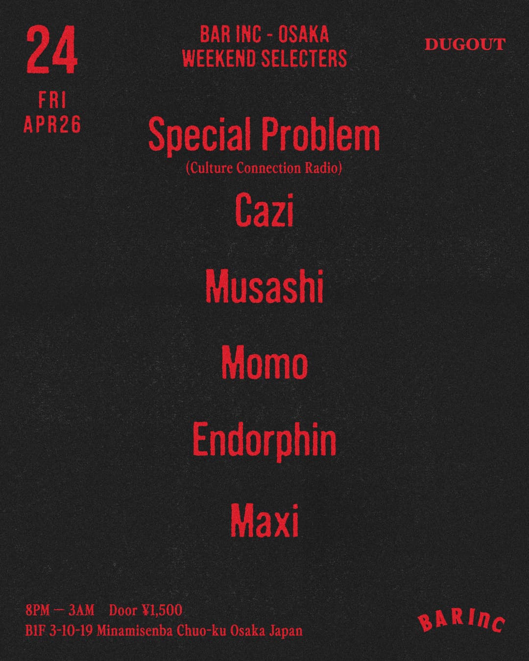 WEEKEND SELECTERS