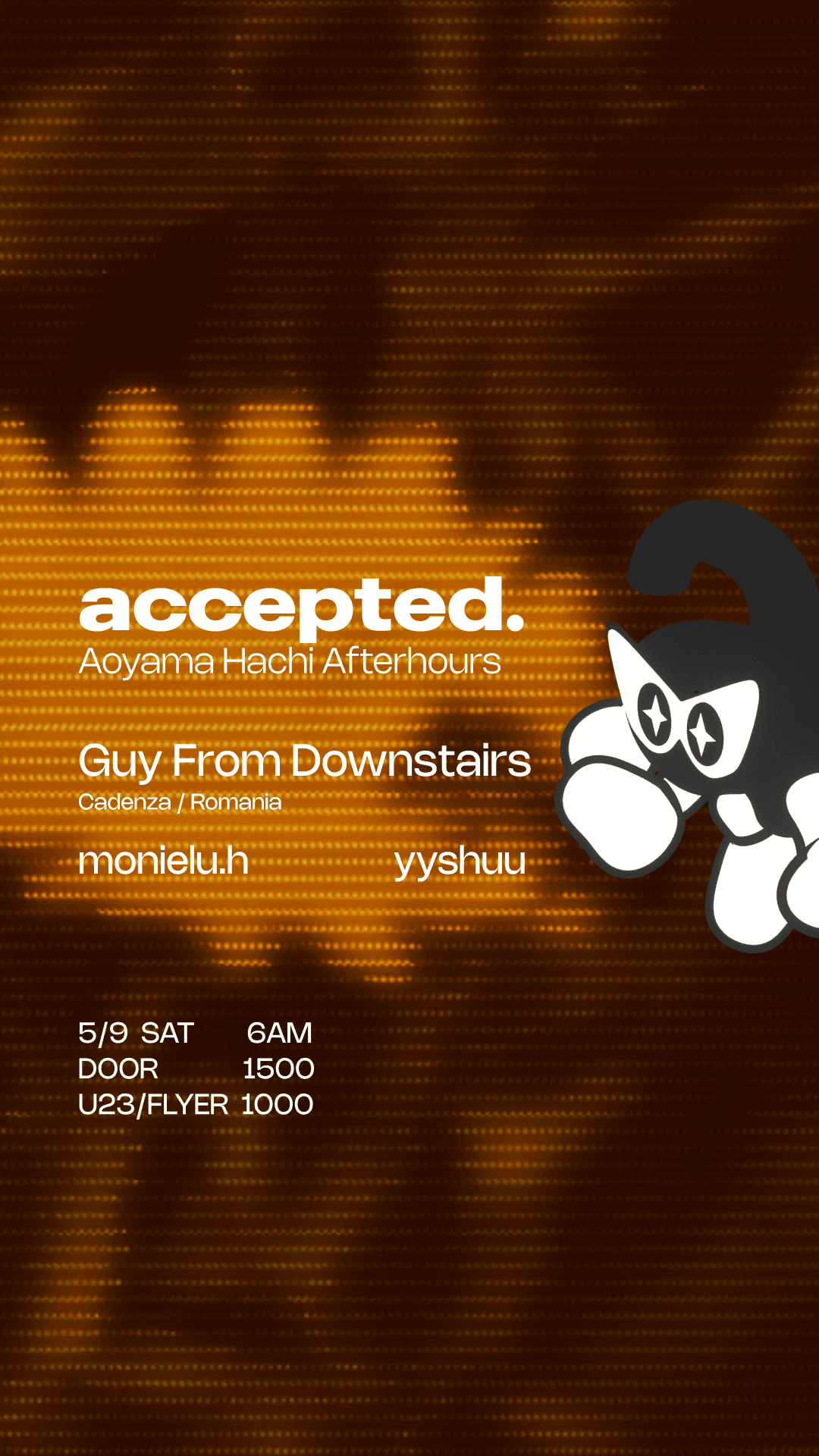 accepted. afterhours with Guy From Downstairs (Cadenza / Romania)