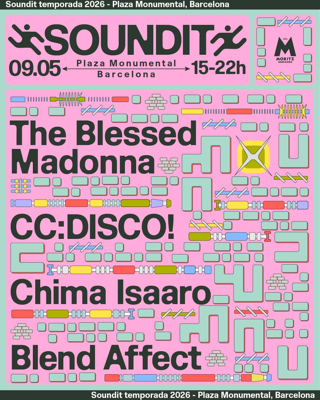 SOUNDIT Plaza: The Blessed Madonna, CC:DISCO!, Chima Isaaro, Blend Affect