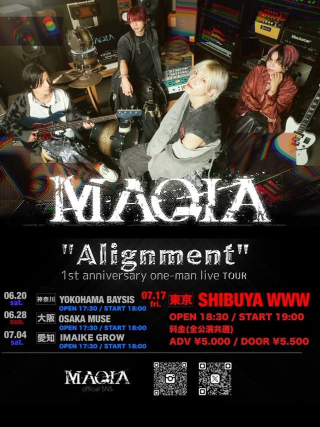 MAQIA 1st Anniversary ONEMAN TOUR FINAL「Alignment」東京