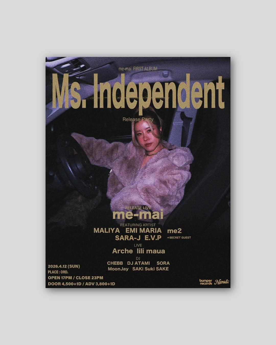 me-mai First Album 「Ms. Independent」 Release Event
