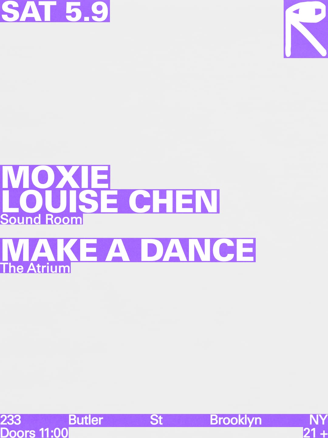 Moxie b2b Louise Chen / Make A Dance