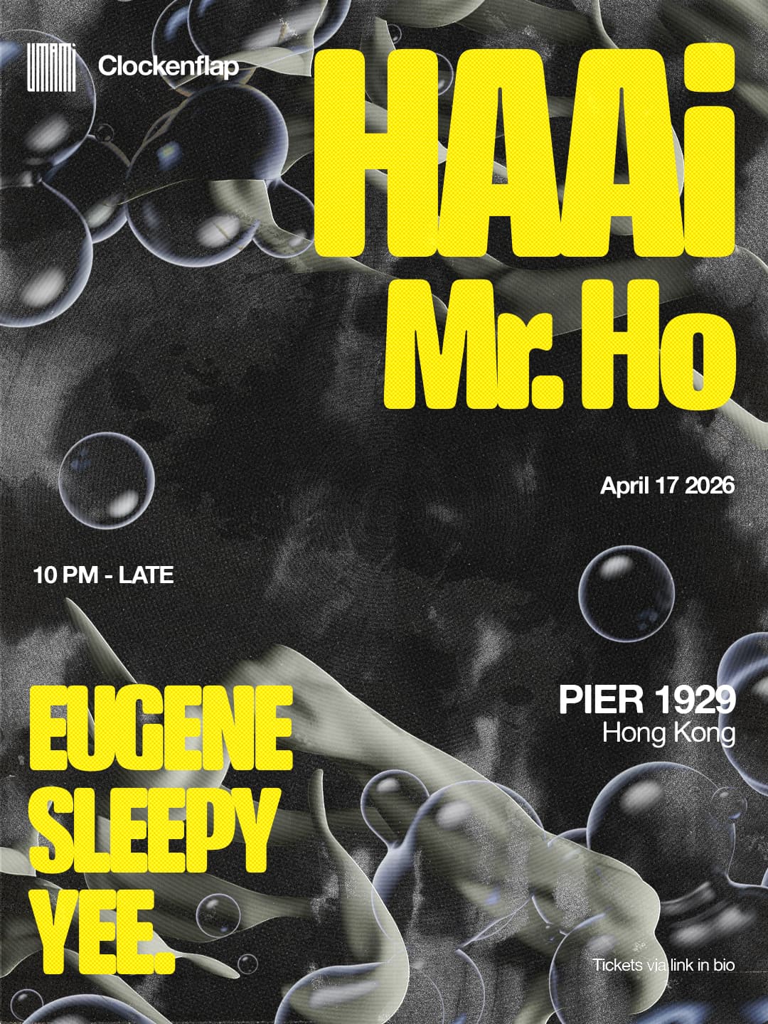 UMAMI & CLOCKENFLAP PRESENT: HAAi