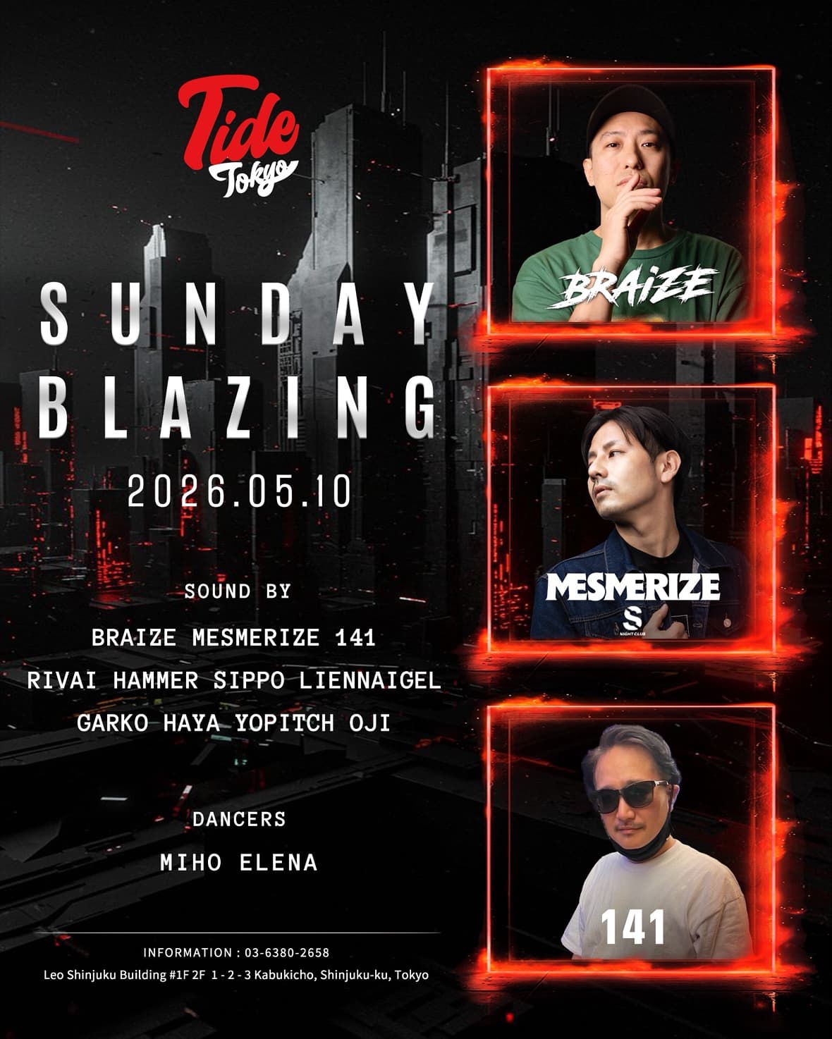 sunday blazing