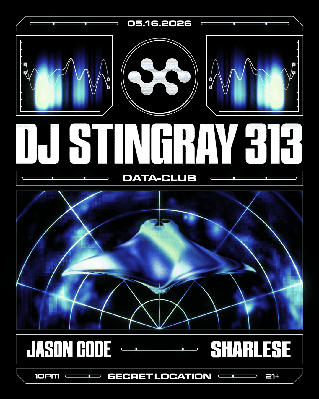 DATA-CLUB: DJ Stingray 313, Sharlese, and Jason Code