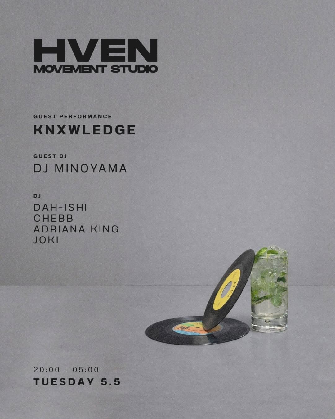 HVEN MOVEMENT STUDIO: Knxwledge