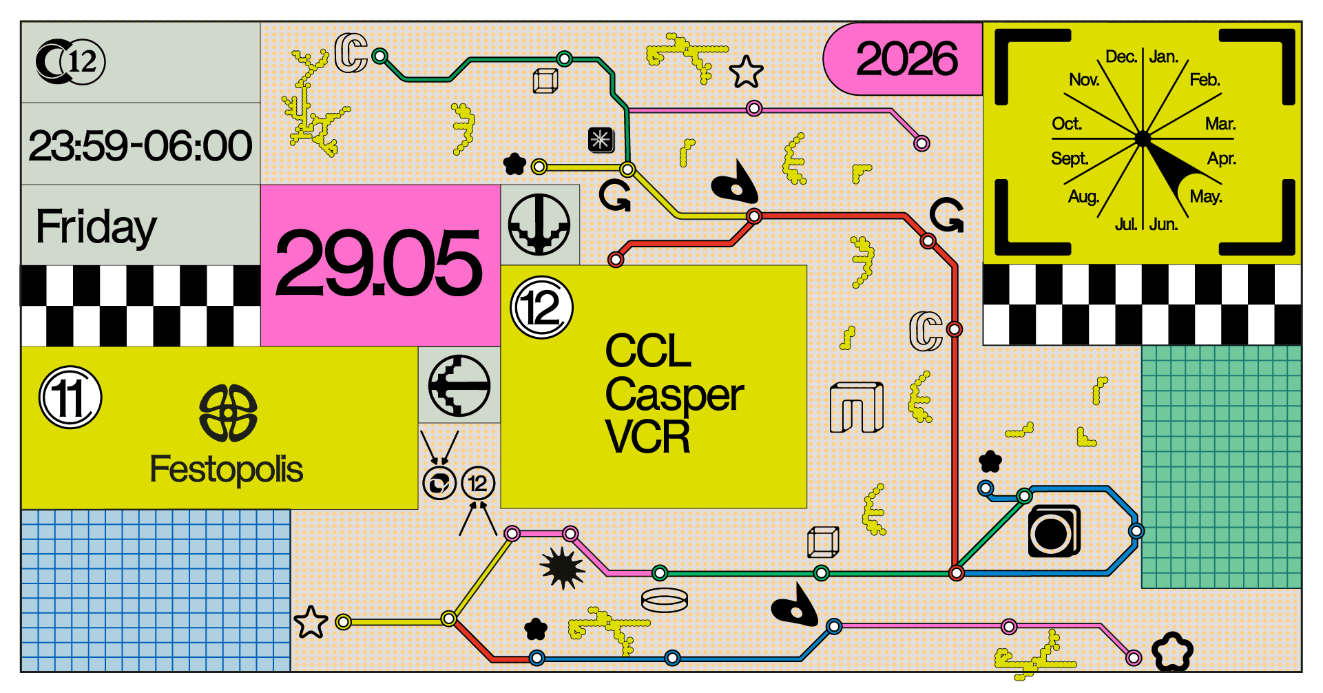 C12 Nite with CCL, Casper, VCR