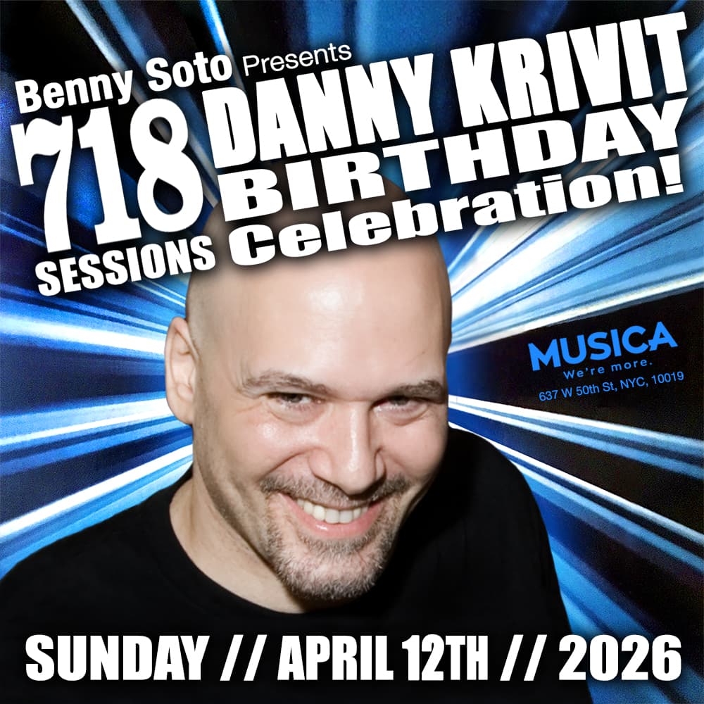 718 Sessions celebrates Danny Krivit's Birthday