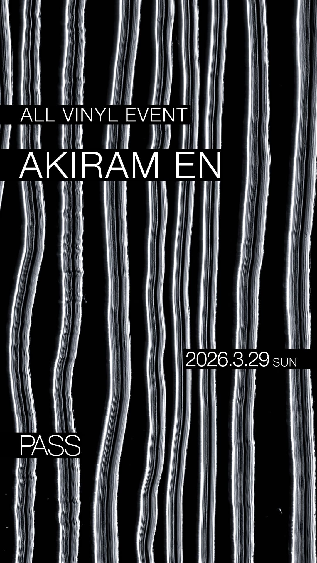AKIRAM EN / ALL VINYL EVENT