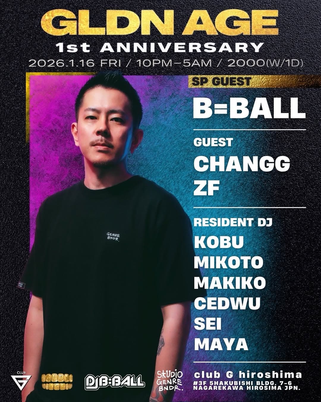 GLDN AGE 1st Anniversary