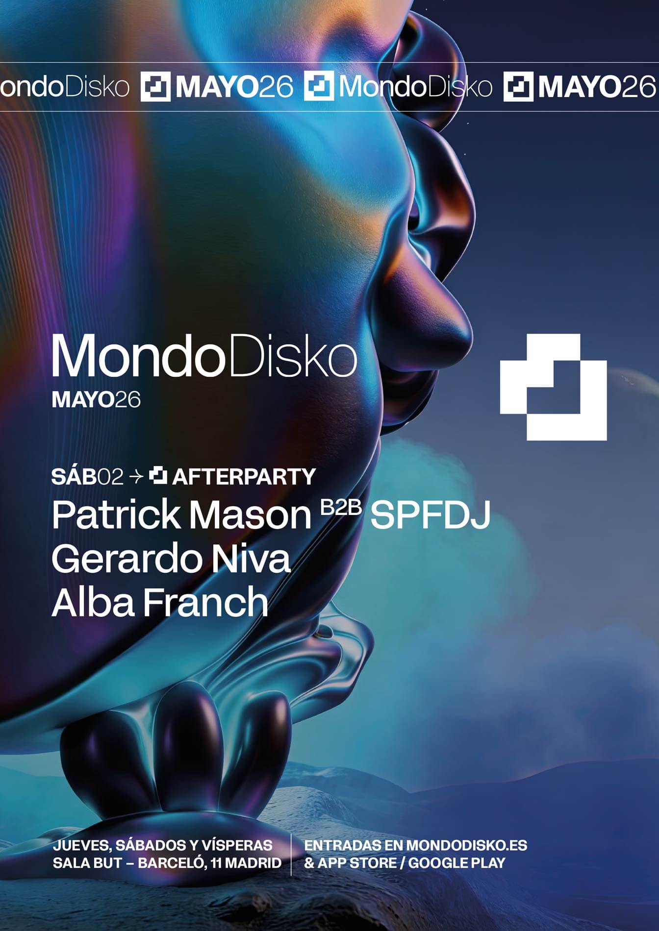 AFTERPARTY: Patrick Mason B2B SPFDJ / Gerardo Niva / Alba Franch