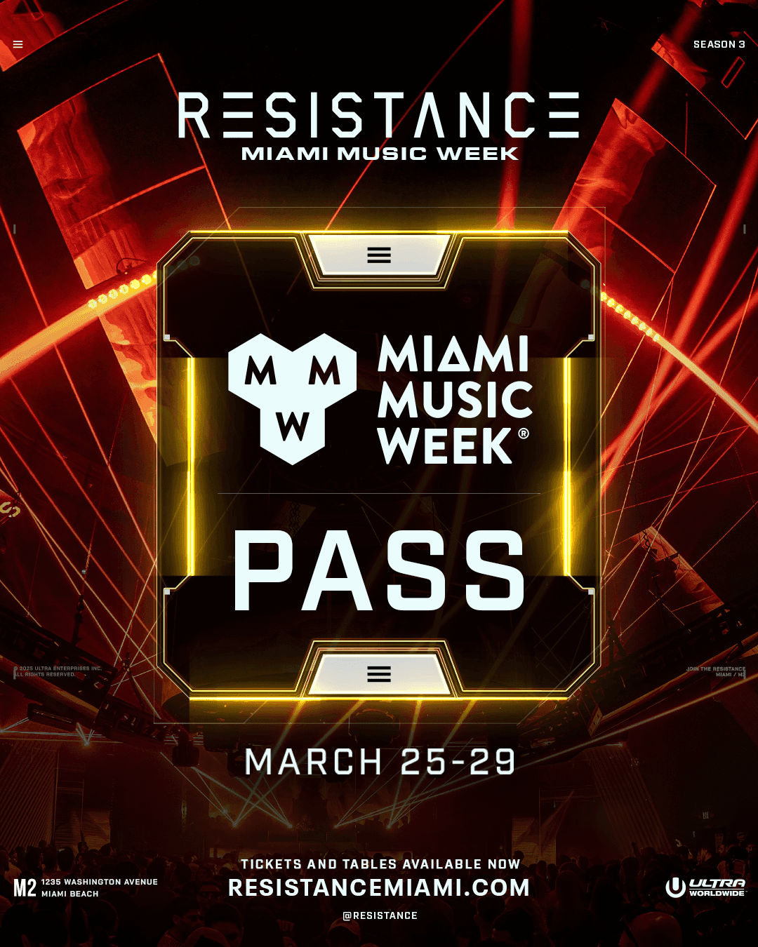 Resistance Miami Music Week (5-Day Pass)