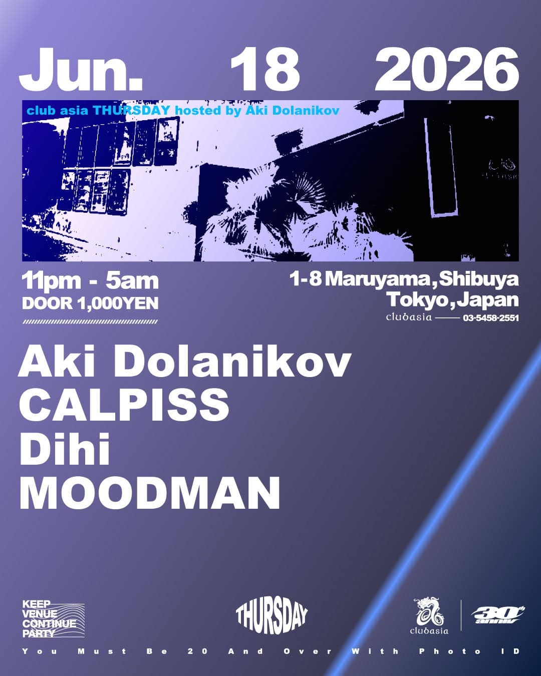 club asia THURSDAY