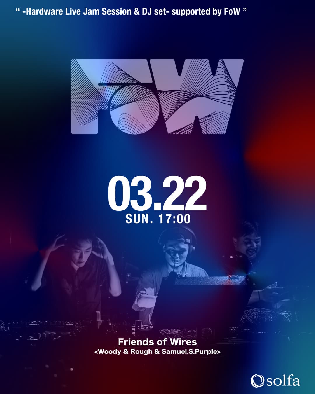 -Hardware Live Jam Session & DJ set- supported by FoW