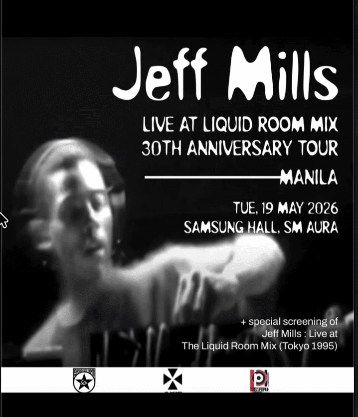 Jeff Mills Live at The Liquid Room Mix - 30th Anniversary Tour - Manila