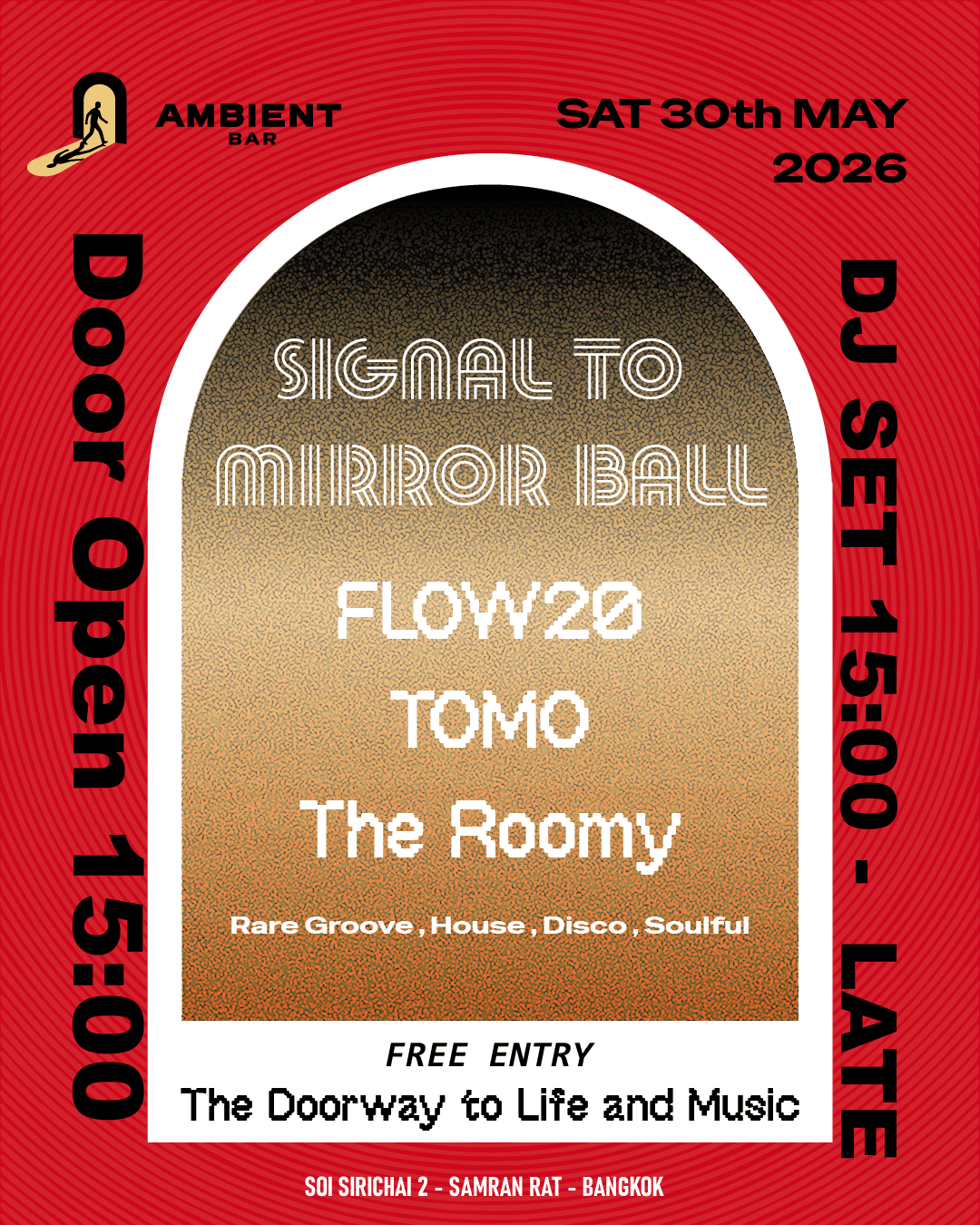 Signal to Mirror Ball: The Roomy, Tomo, Flow40