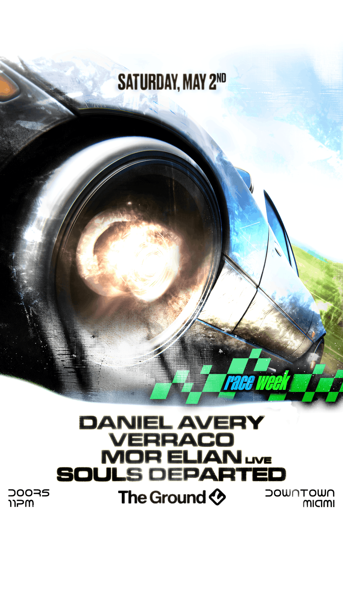 Daniel Avery + Verraco + Mor Elian (Race Week)