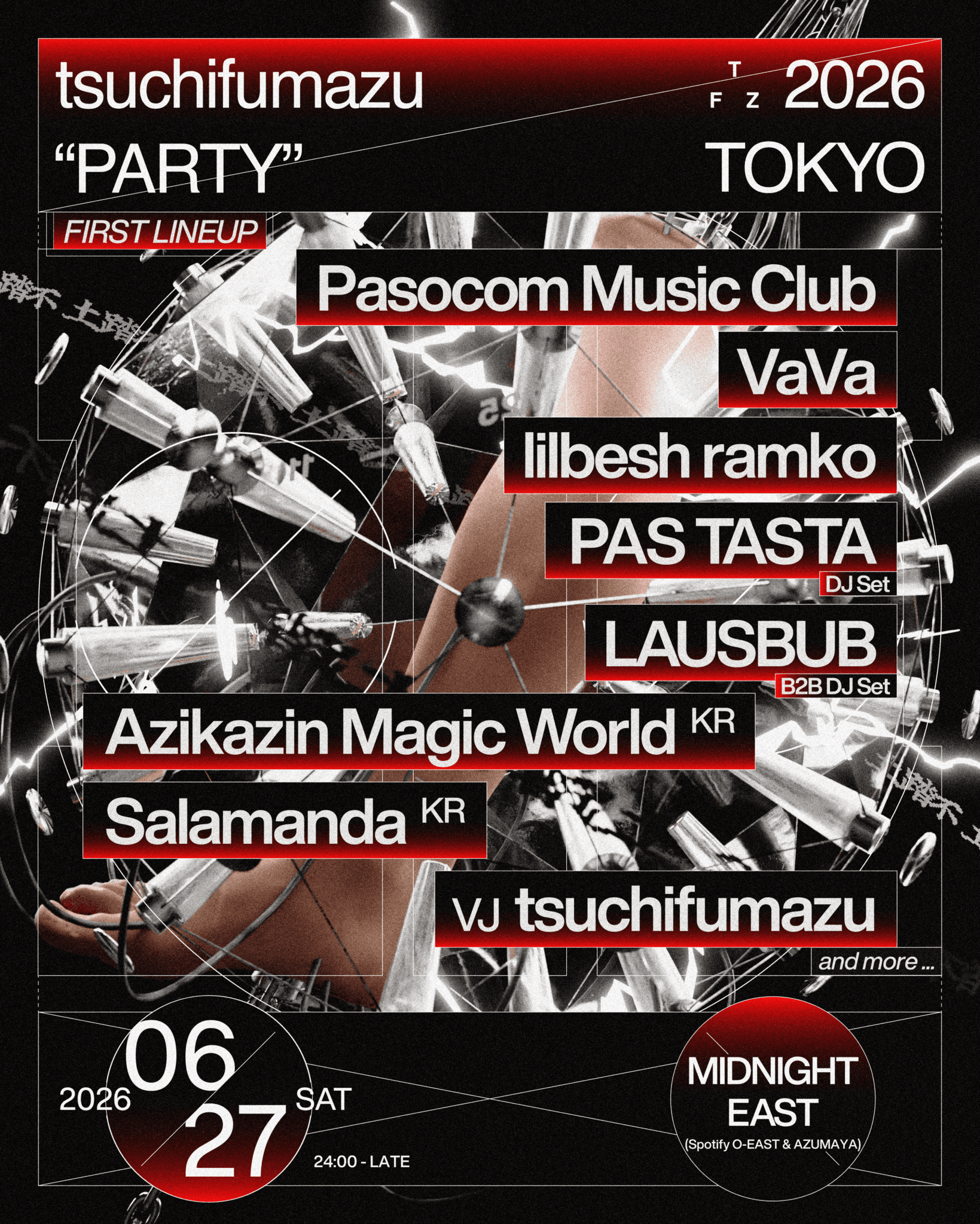 tsuchifumazu "Party" in Tokyo