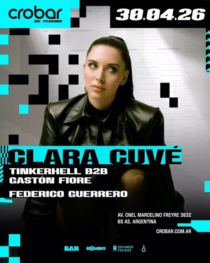 Crobar Be Techno Pres.: Clara Cuvé