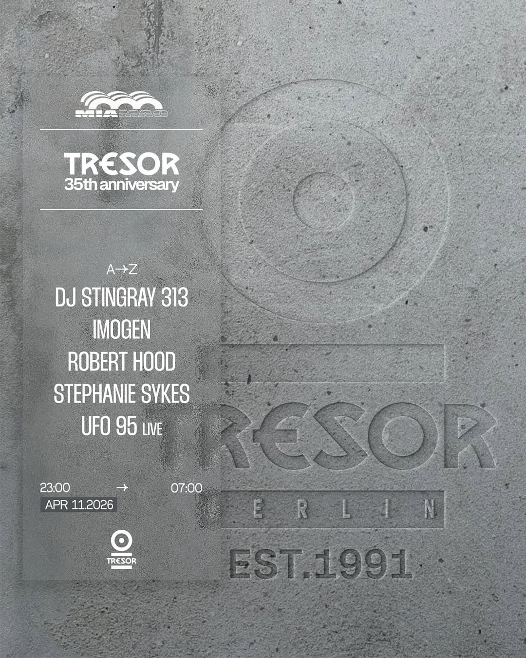 Tresor 35th Anniversary