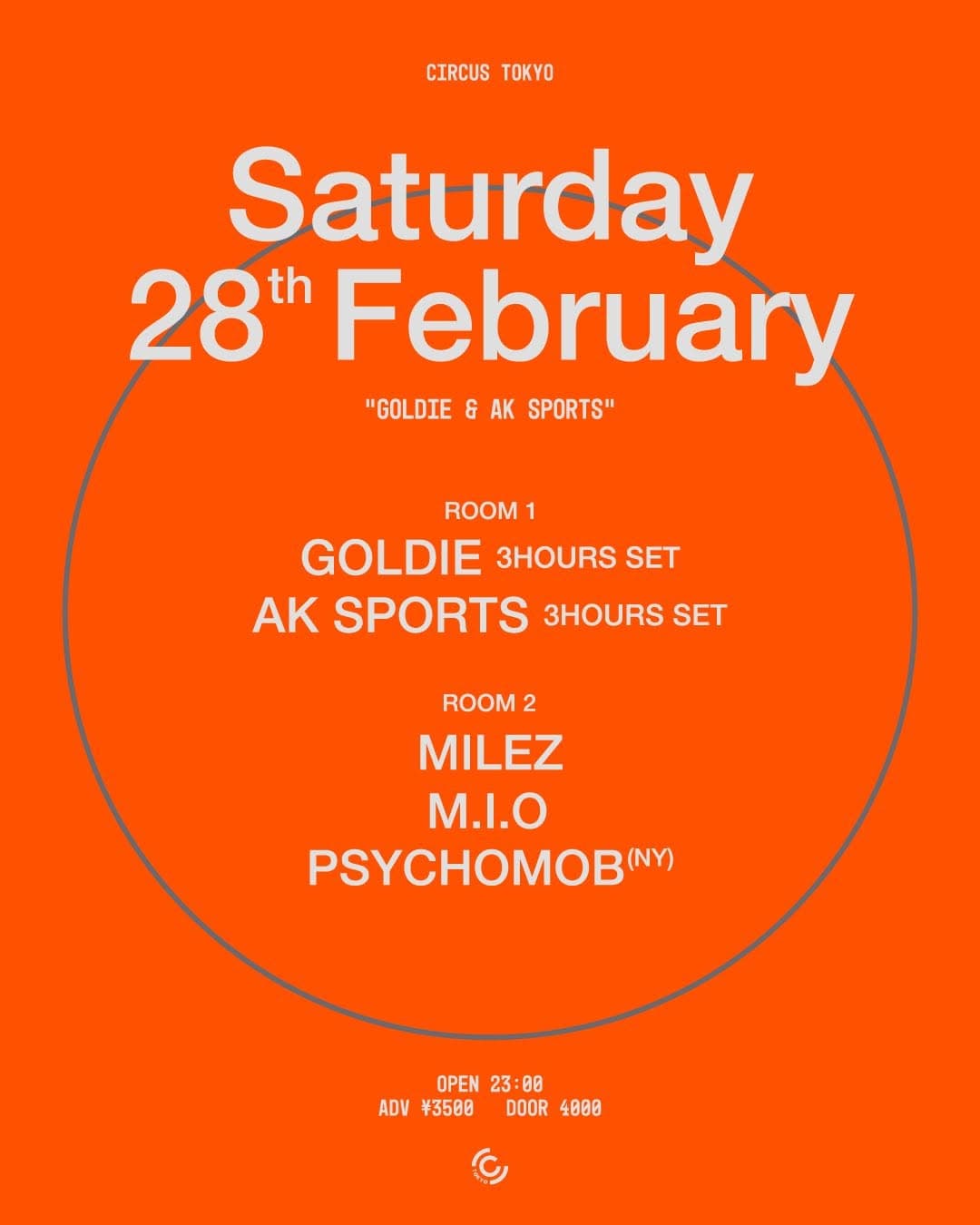 GOLDIE × AK SPORTS