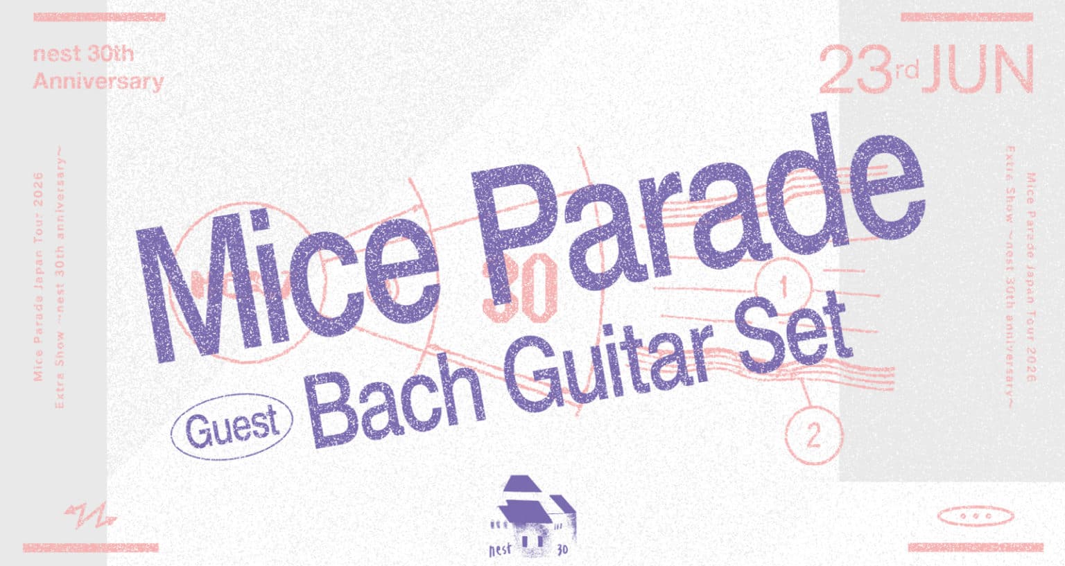 Mice Parade Japan Tour Extra Shownest 30th Anniversary