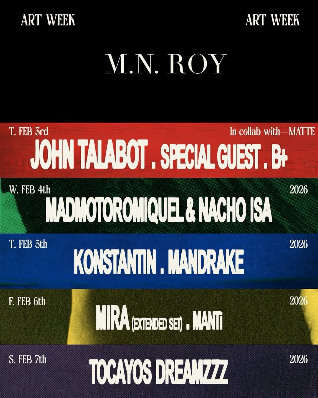 M.N. ROY Art Week 2026