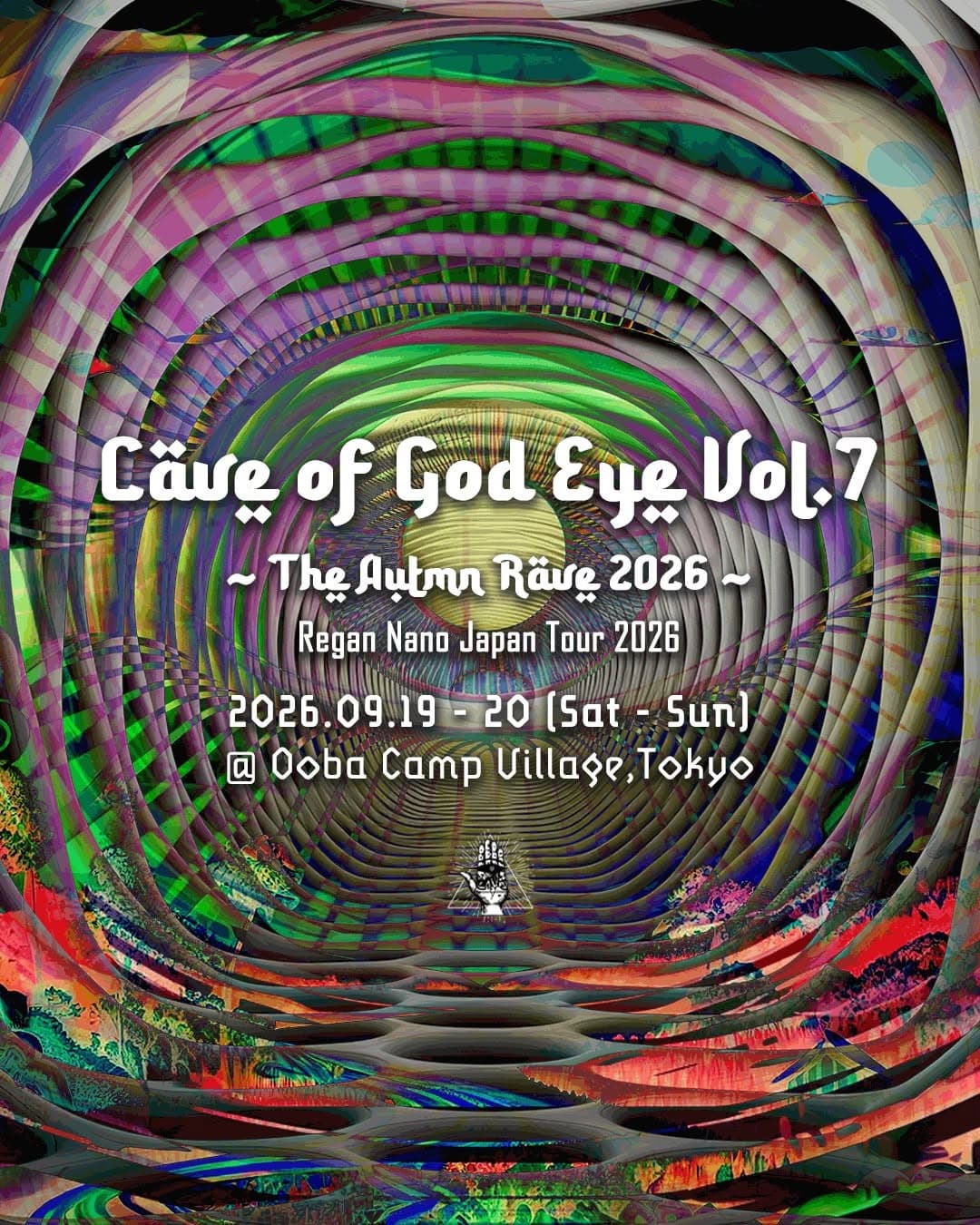 Cave of God Eye Vol.7 – The Autumn Rave – Regan Nano Japan Tour 2026
