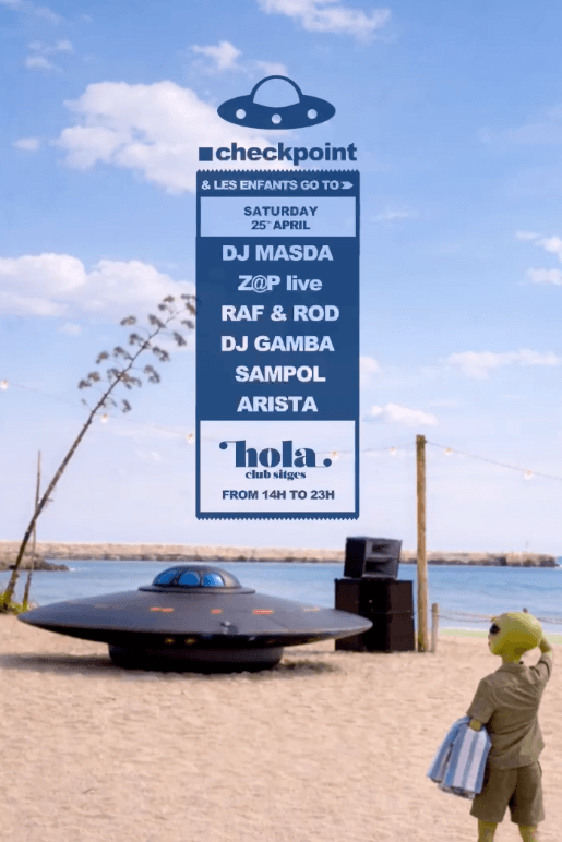 ■ Checkpoint & Les Enfants Open Air Beach Party - Season Opening w DJ Masda + Z@p live