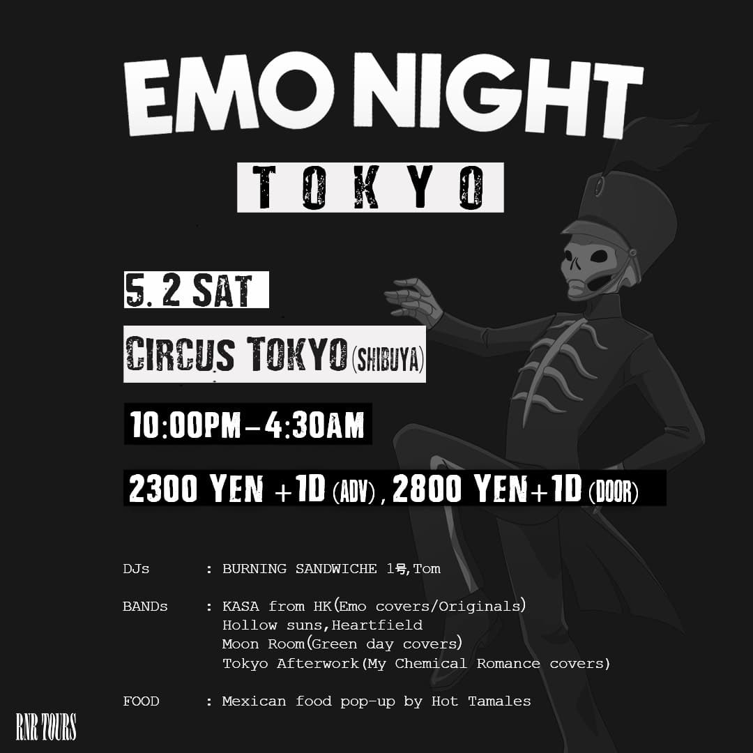 Emo Night Tokyo 4th anniversary
