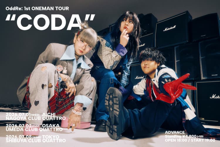 OddRe: – OddRe: 1st ONEMAN TOUR "CODA"