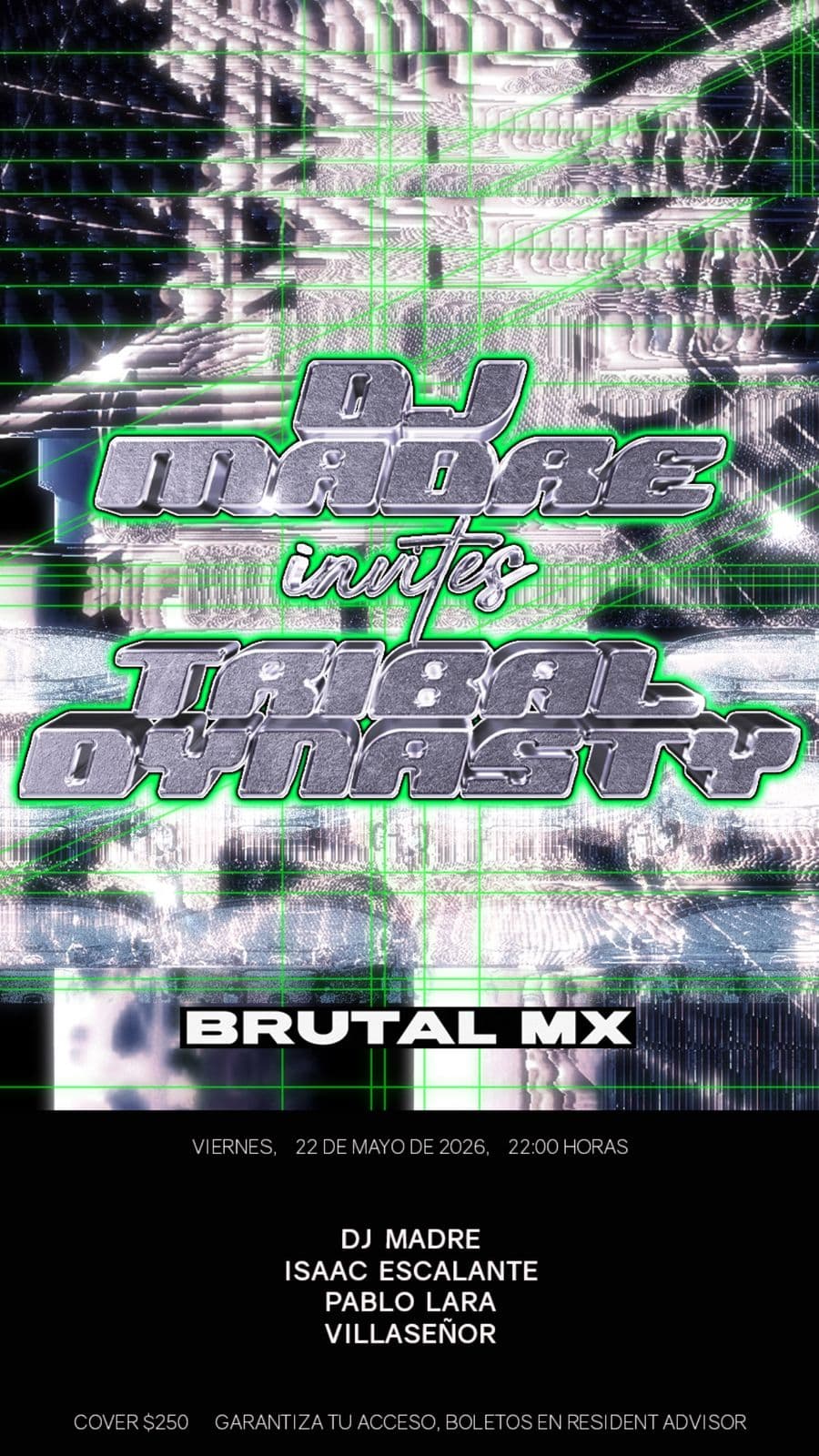 DJ Madre invites presenta: Tribal Dinasty