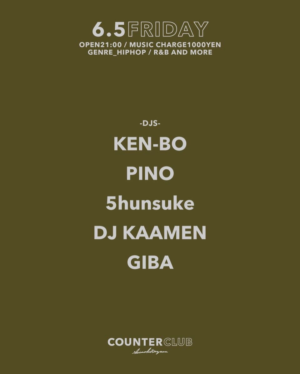COUNTERCLUB FRIDAY