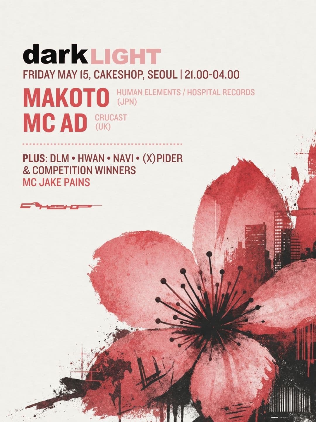 Darklight Drum and Bass: Makoto & MC AD