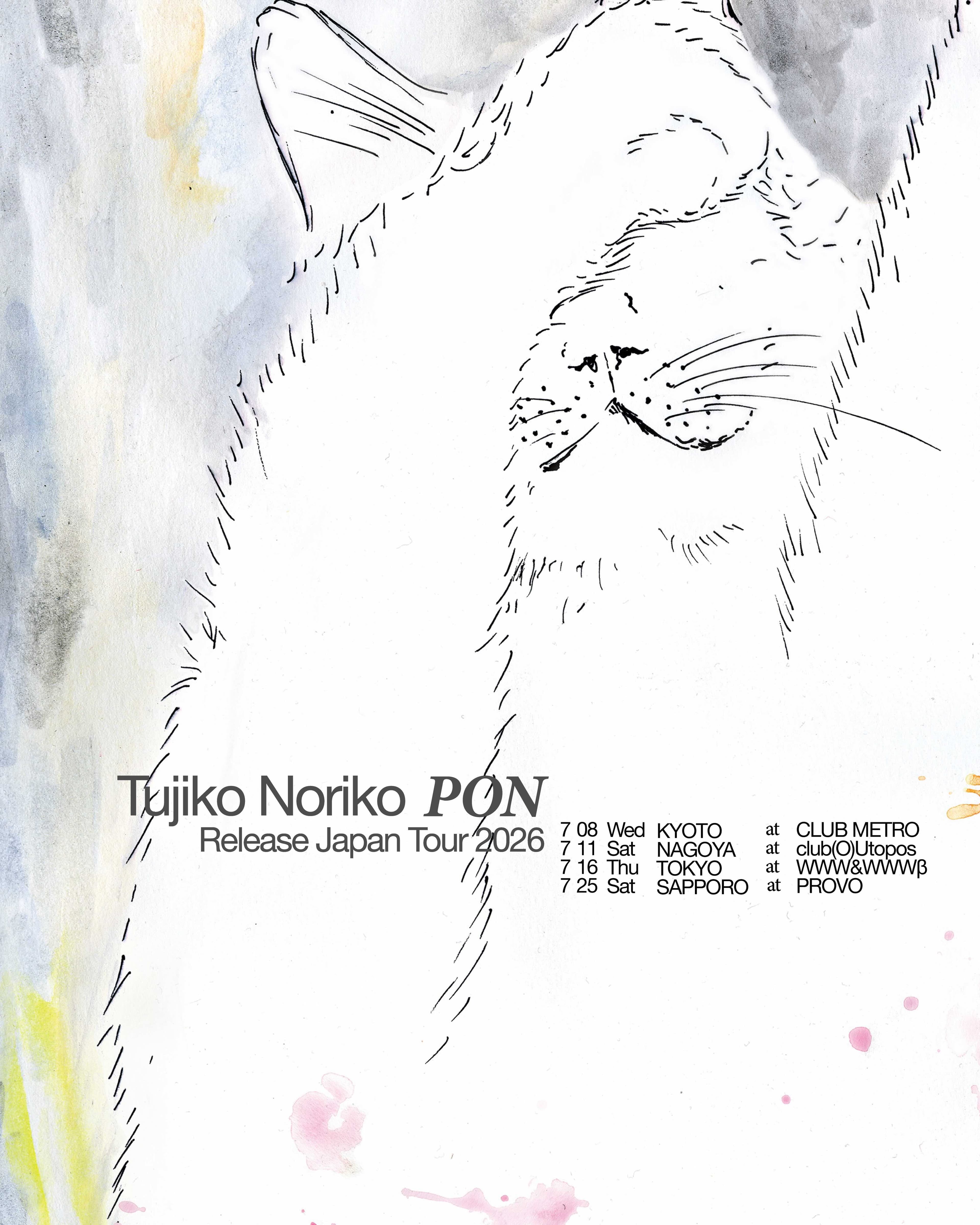 Tujiko Noriko -PON Release party- Tokyo presented by PERSONAL CLUβ / 4D / ほしのおと