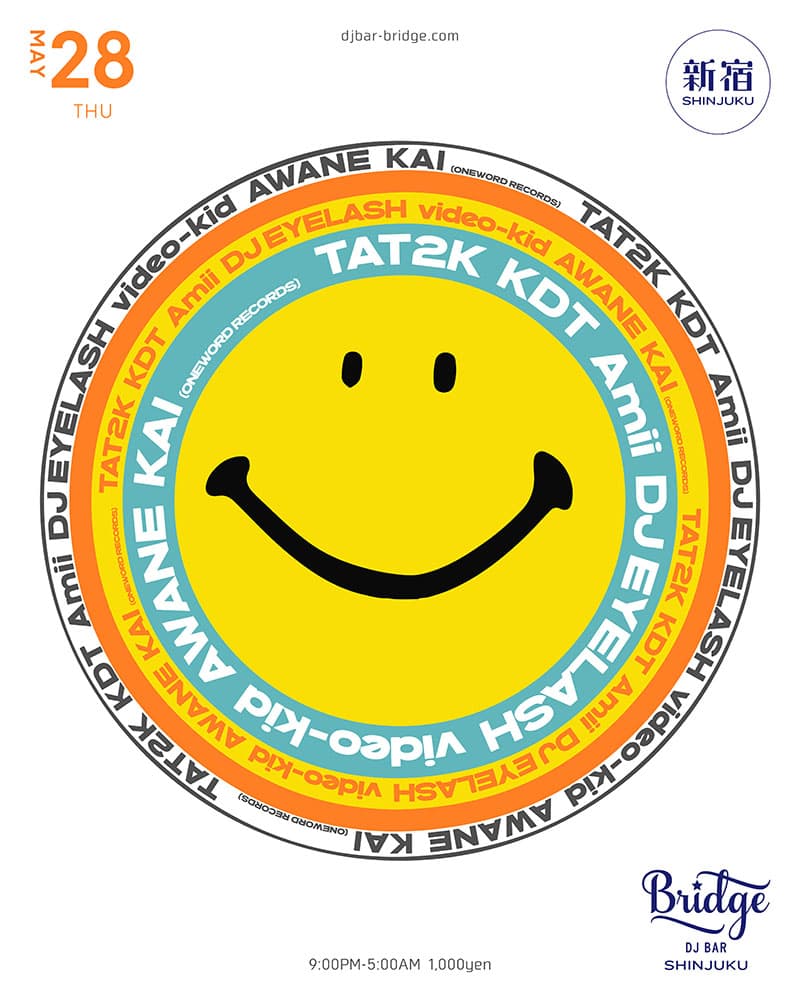 TAT2K, KDT, Amii, DJ EYELASH, video-kid, AWANE & KAI