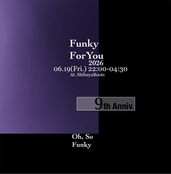 Funky For You 9th Anniversary