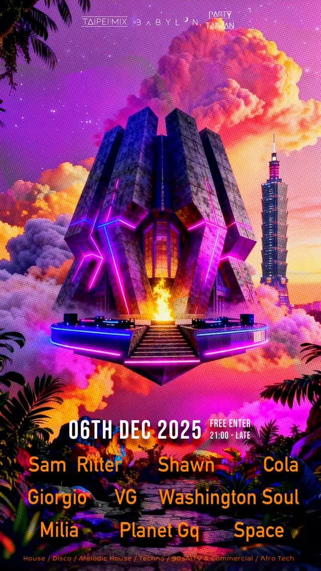 Babylon Rooftop with Taipeimix Agency Takeover