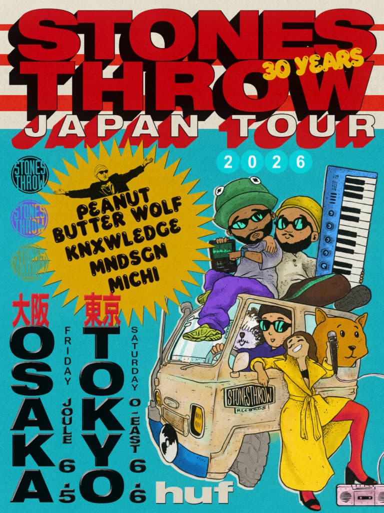 MIDNIGHT EAST presents STONES THROW 30 YEARS TOKYO supported by HUF